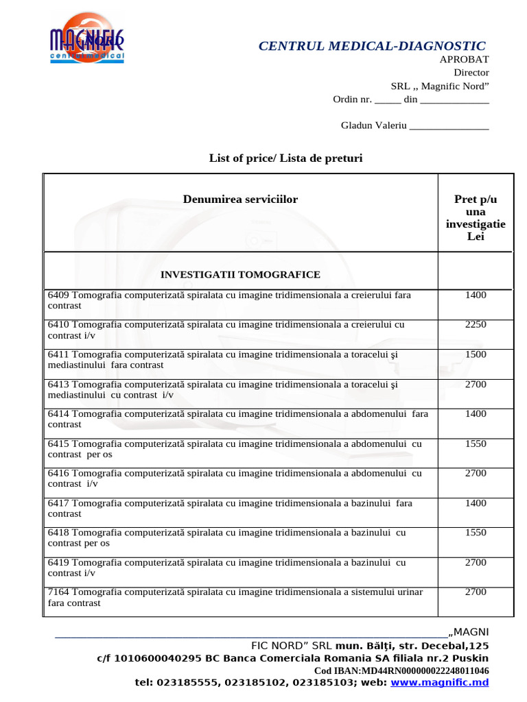 Prajs-Magnifik-30 09 2024 | PDF