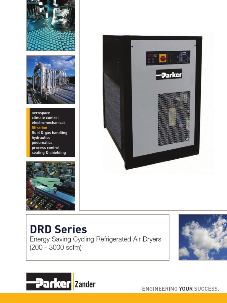 Energy Efficient Air Dryers by Parker | PDF | Clothes Dryer | Heat ...