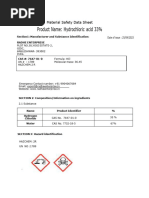Safety Data Sheet Permatreat® Pc-191T: Section: 1. Product and Company ...
