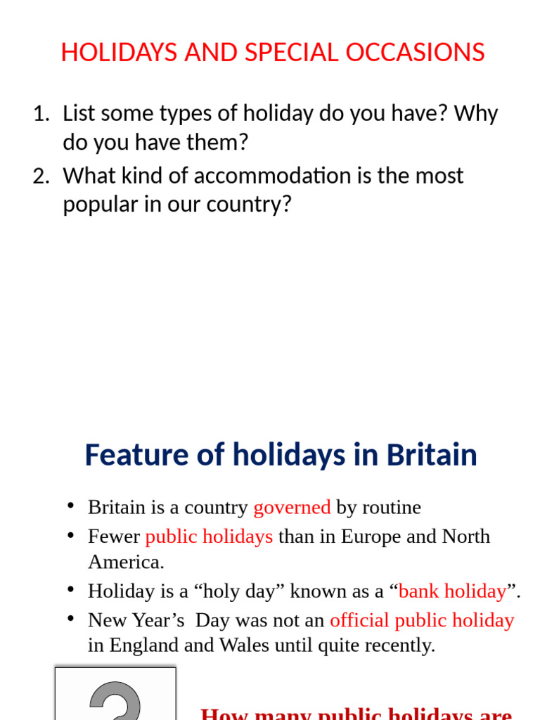 UK Holidays and Special Occasions Guide | PDF | Christmas | Seasonal