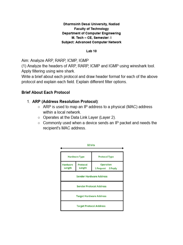 Analyzing Network Protocols with Wireshark | PDF | Internet | Computer ...
