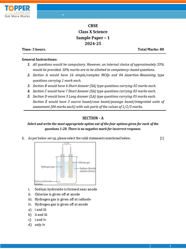 Topper 101 2 5 Science Question Up202409232030 1727103602 5179 | PDF ...