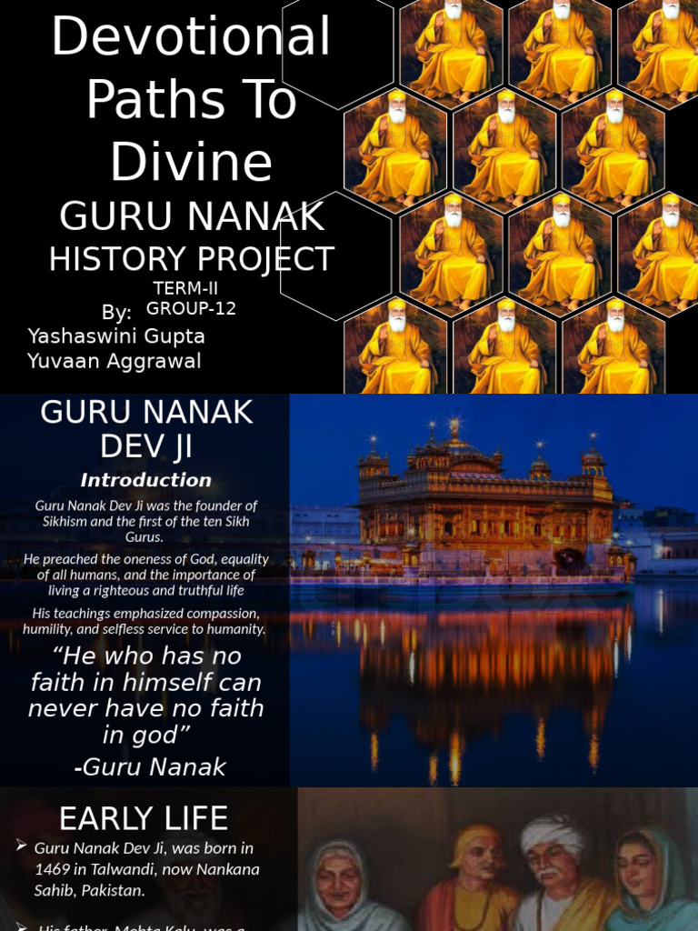 guru nanak grp 12 | PDF | Guru Nanak | Indian Religions