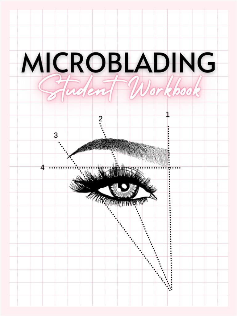 Microbladingworkbook (1) | PDF | Eyebrow for Free Printable Microblading Practice Sheets