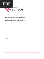 Developing Surface Applications