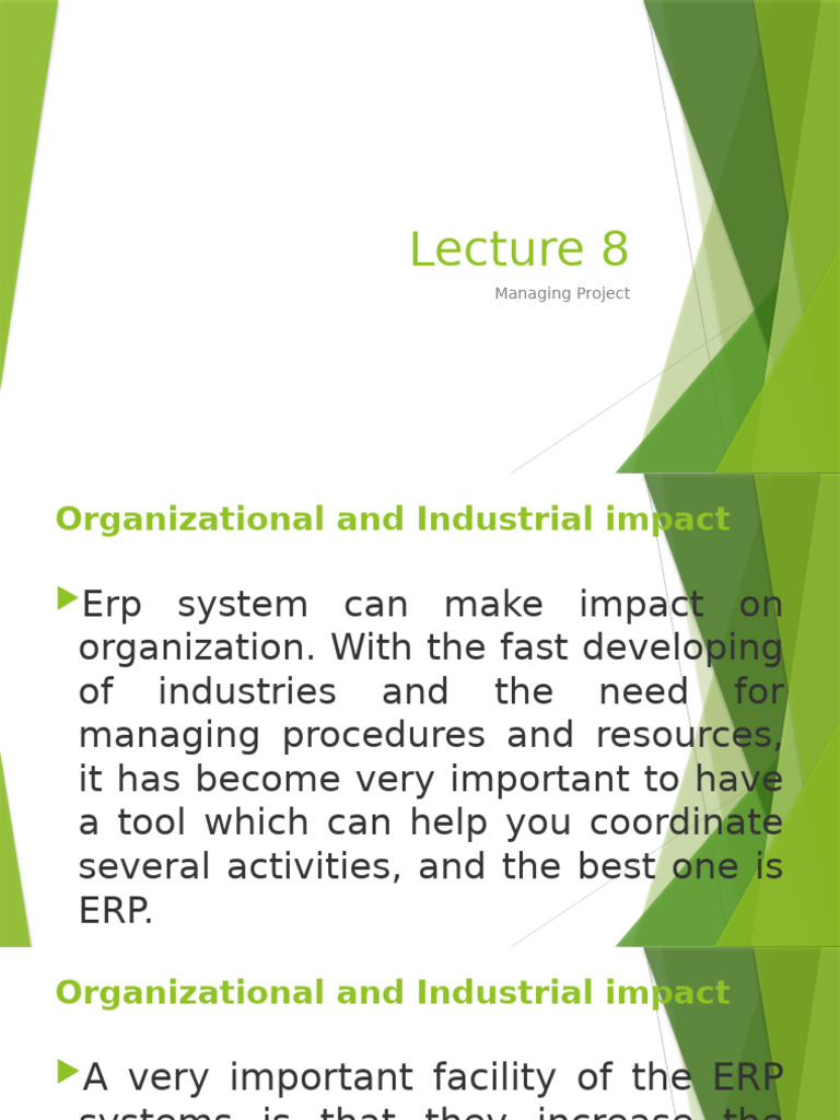 ERP Implementation Success Factors | PDF | Enterprise Resource Planning ...