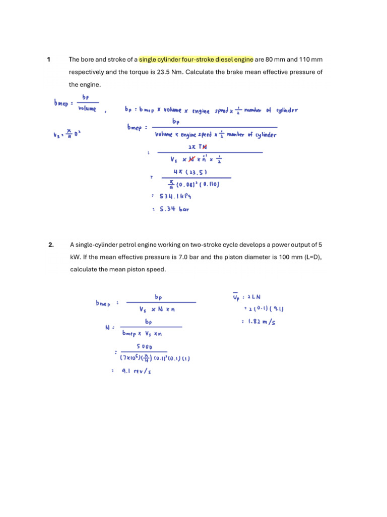 Internal Combustion Engine Pdf Engines Internal Combustion Engine