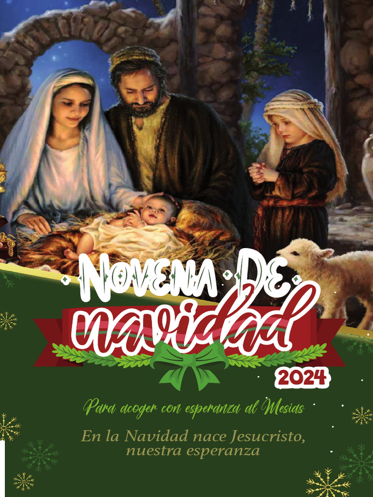 Novena de Navidad completa 2024 Así puede descargarla en PDF PDF María, madre de Jesús