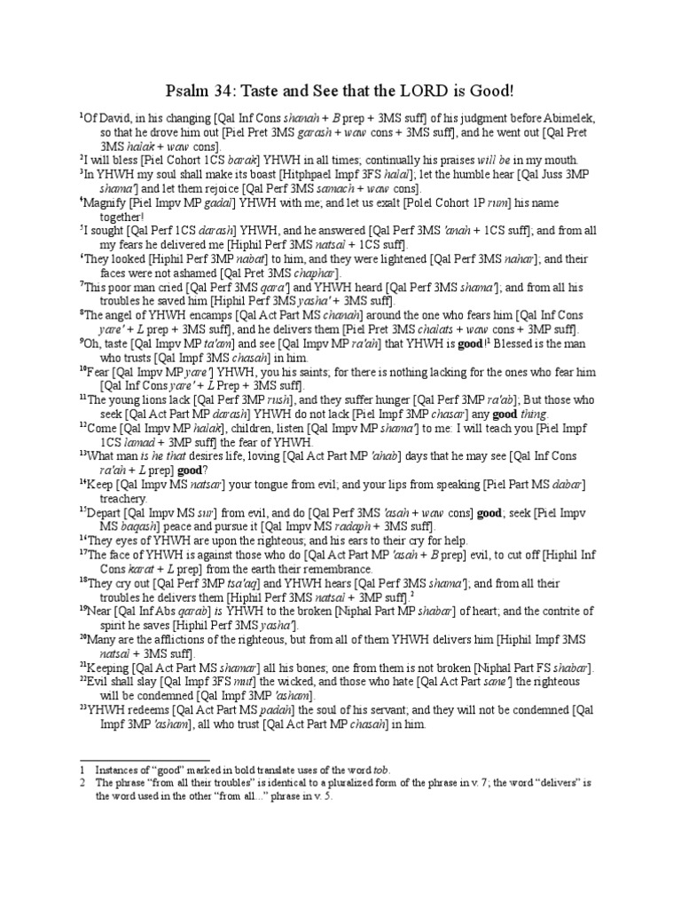 psalm-34-bible-commentary-for-preaching-crucifixion-of-jesus