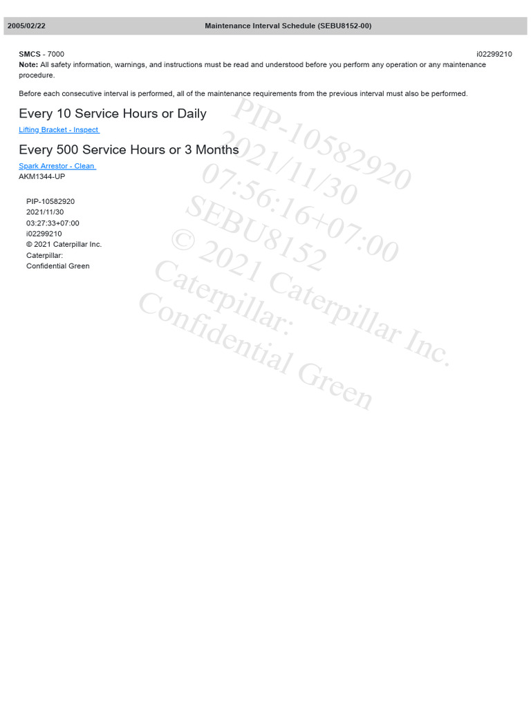 maintenance-interval-schedule-spark-arrestor-pdf