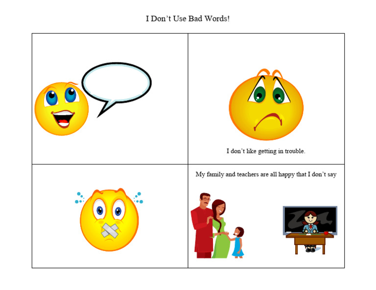 Choosing Not to Use Bad Words | PDF