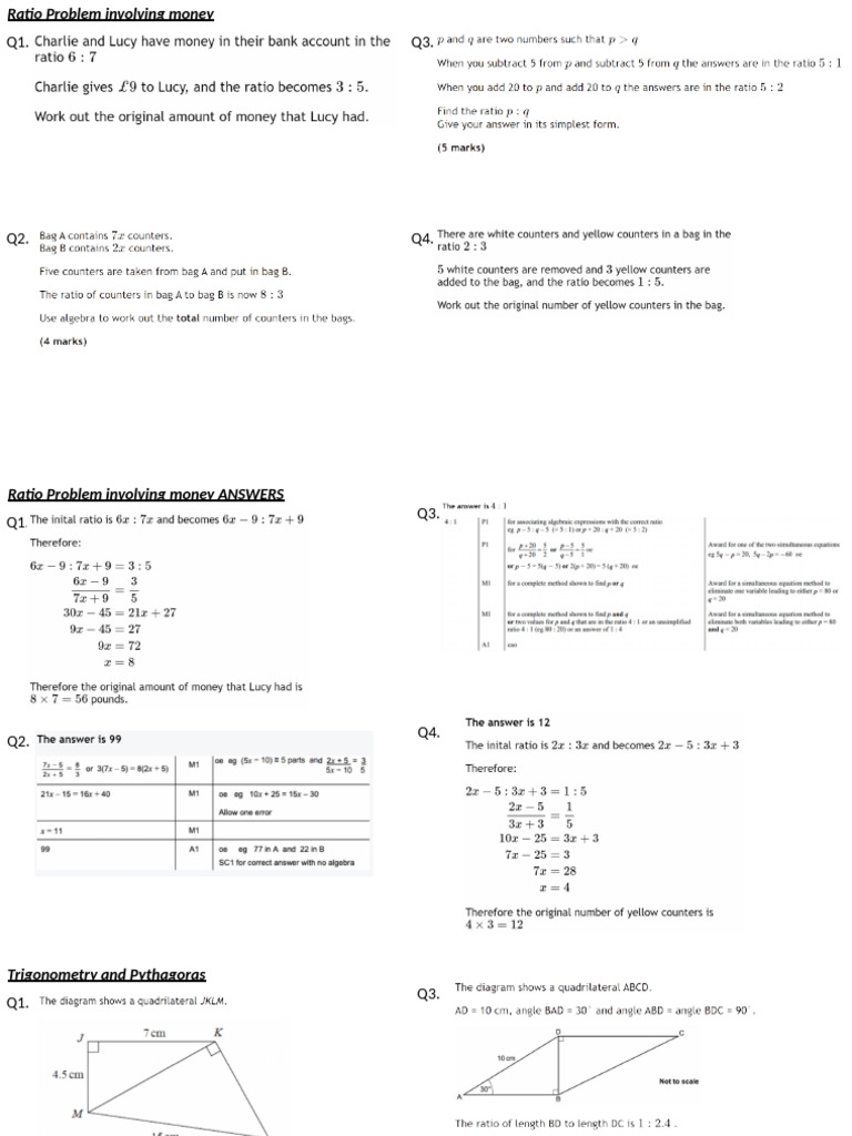 Teacher Paper 2 QLA Topics | PDF