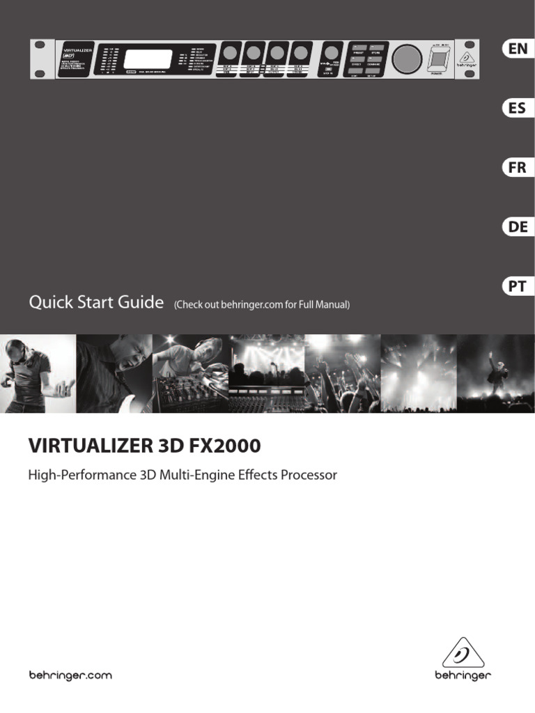 Fx2000 QSG WW | PDF | Enchufes y tomas de corriente alterna | Componentes