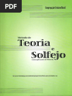 Método de Teoria Musical Elementar e Solfejo - Novo Bona CCB - Revisão Fev 2009
