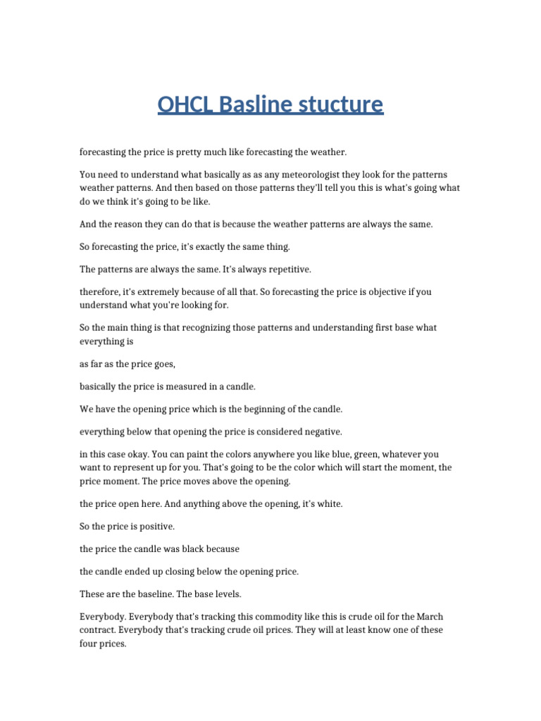 Price Forecasting and Trading Basics | PDF | Order (Exchange) | Prices