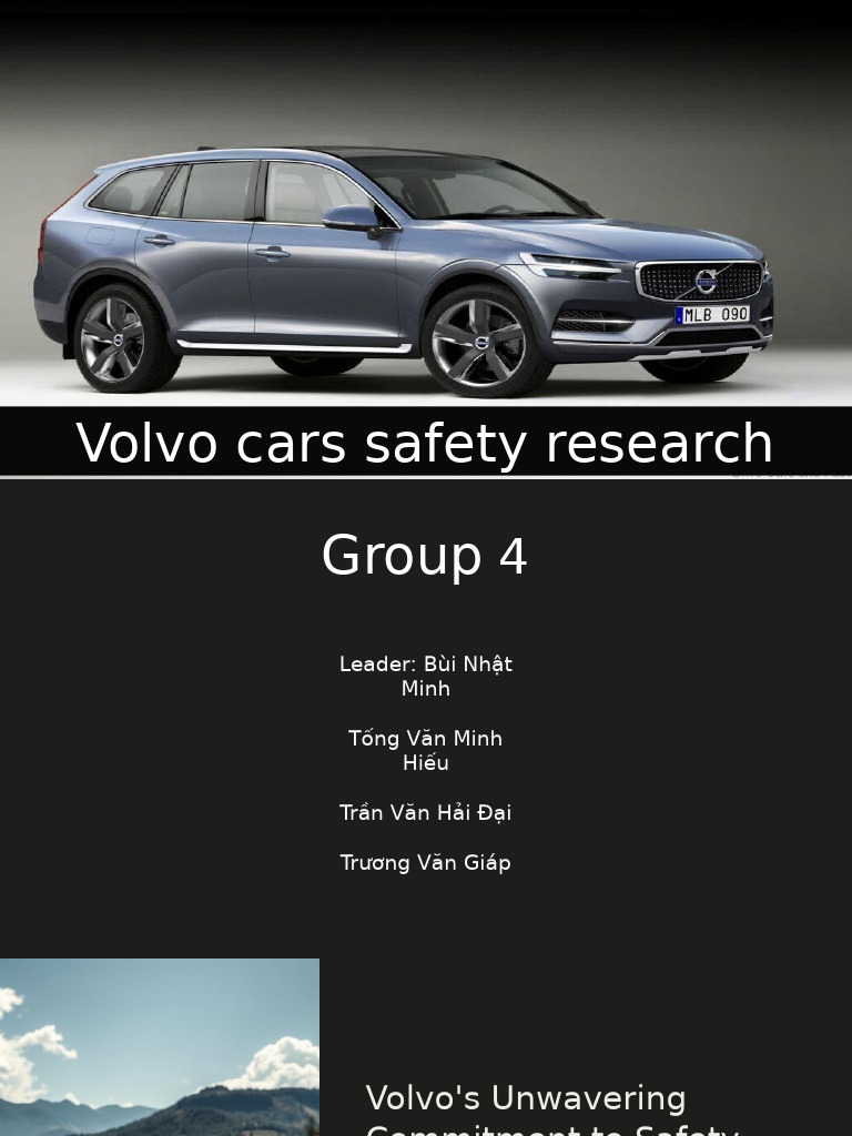 Volvo's Commitment to Automotive Safety | PDF | Traffic Collision ...