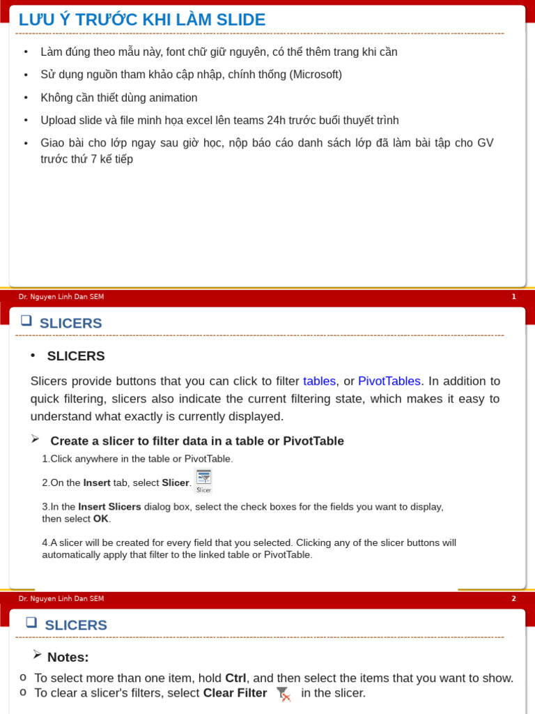 Excel Functions and Slicers Guide | PDF | Letter Case | Software ...