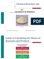 6.7 Mass Calculations For Reactions