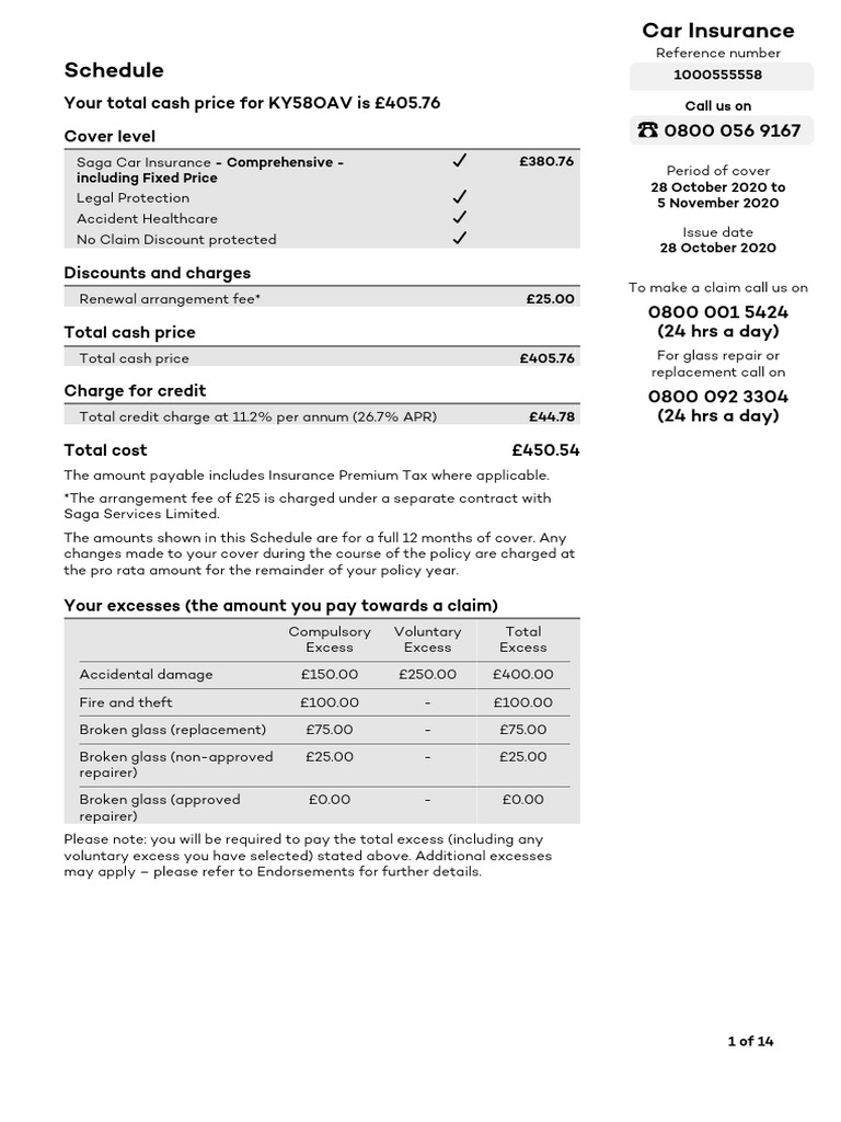Httpswww.saga.Co.ukdocumentsmotoronline Documents Mta.aspx | PDF ...