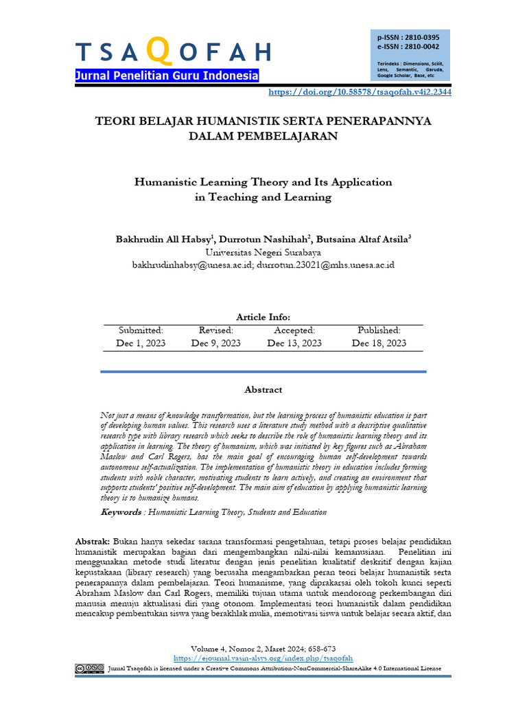 Teori_Belajar_Humanistik_serta_Penerapannya_dalam_ | PDF