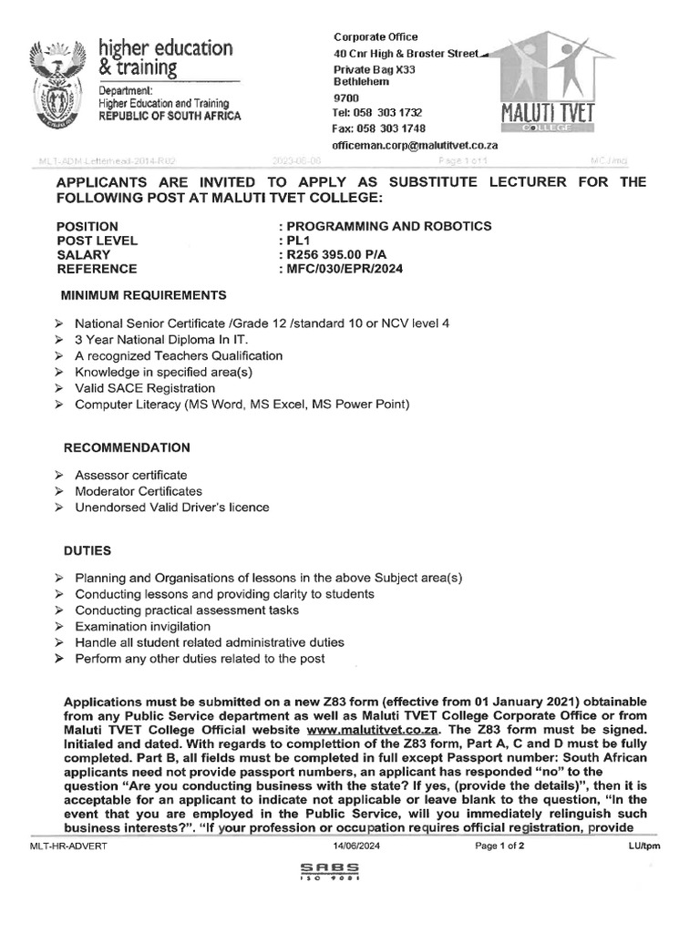 Programming and Robotics | PDF