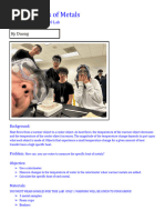 Thermal Energy Transfer Lab Guide | PDF | Heat | Temperature