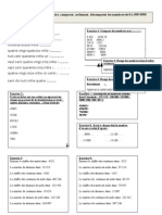 Exercice Nombres Remédiation