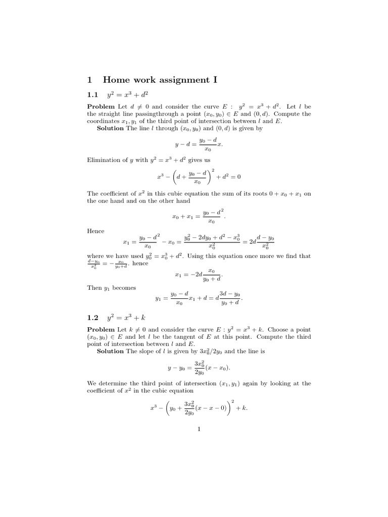 Solutionsrationalpoints 1 | PDF | Ring (Mathematics) | Field (Mathematics)