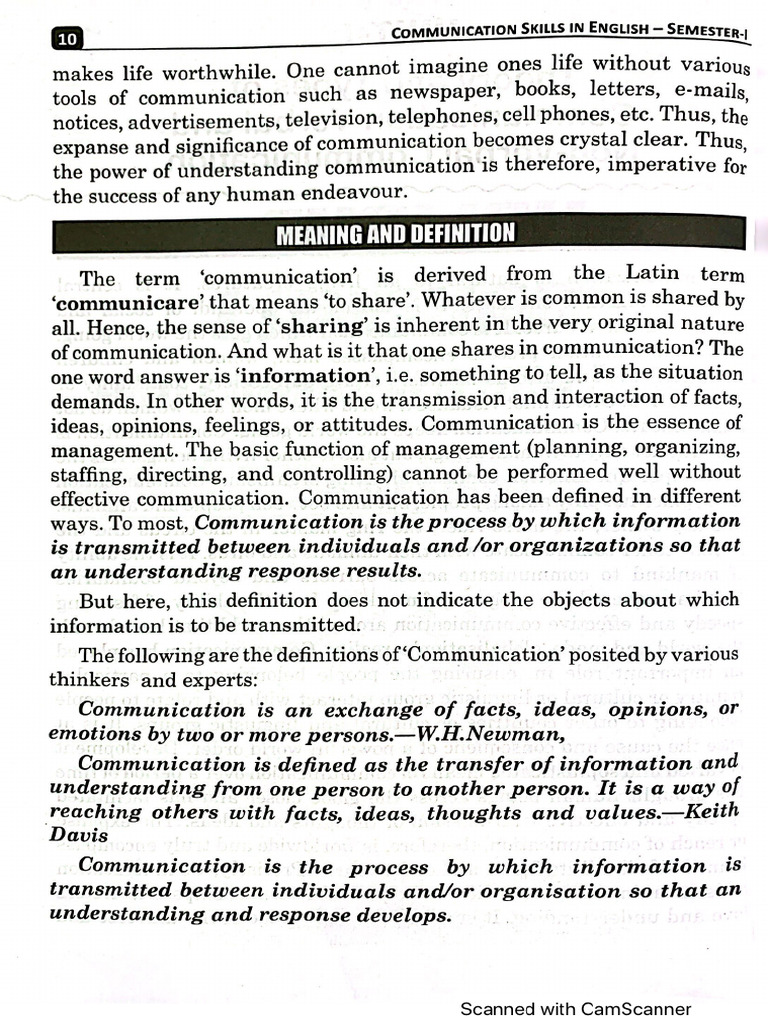 COMMUNICATION MEANS MEANING visual data 4