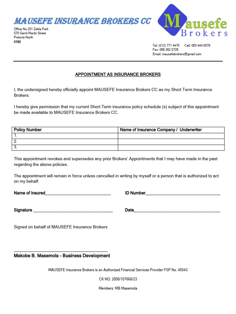 Appointment Note | PDF