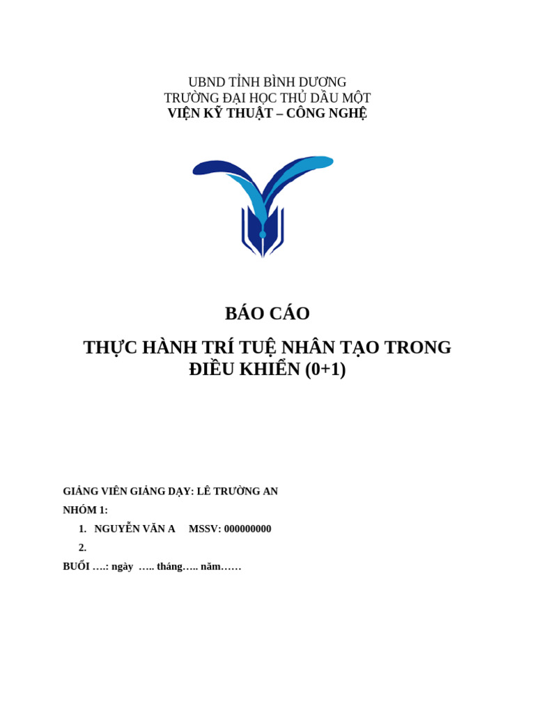 Mau Bao Cao Thuc Hanh - Buoi 2 | PDF
