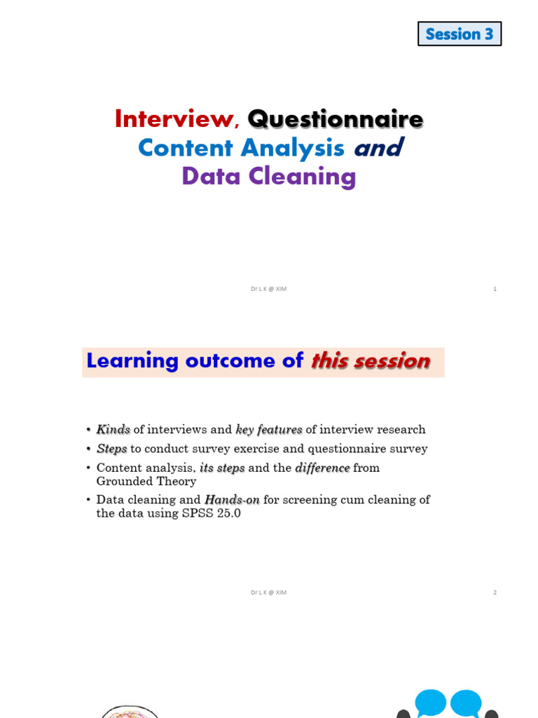 Session 3 | PDF | Data | Information