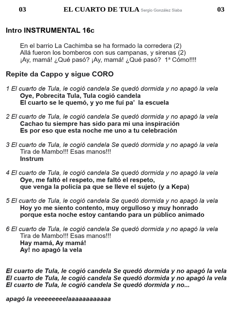 Letra de 