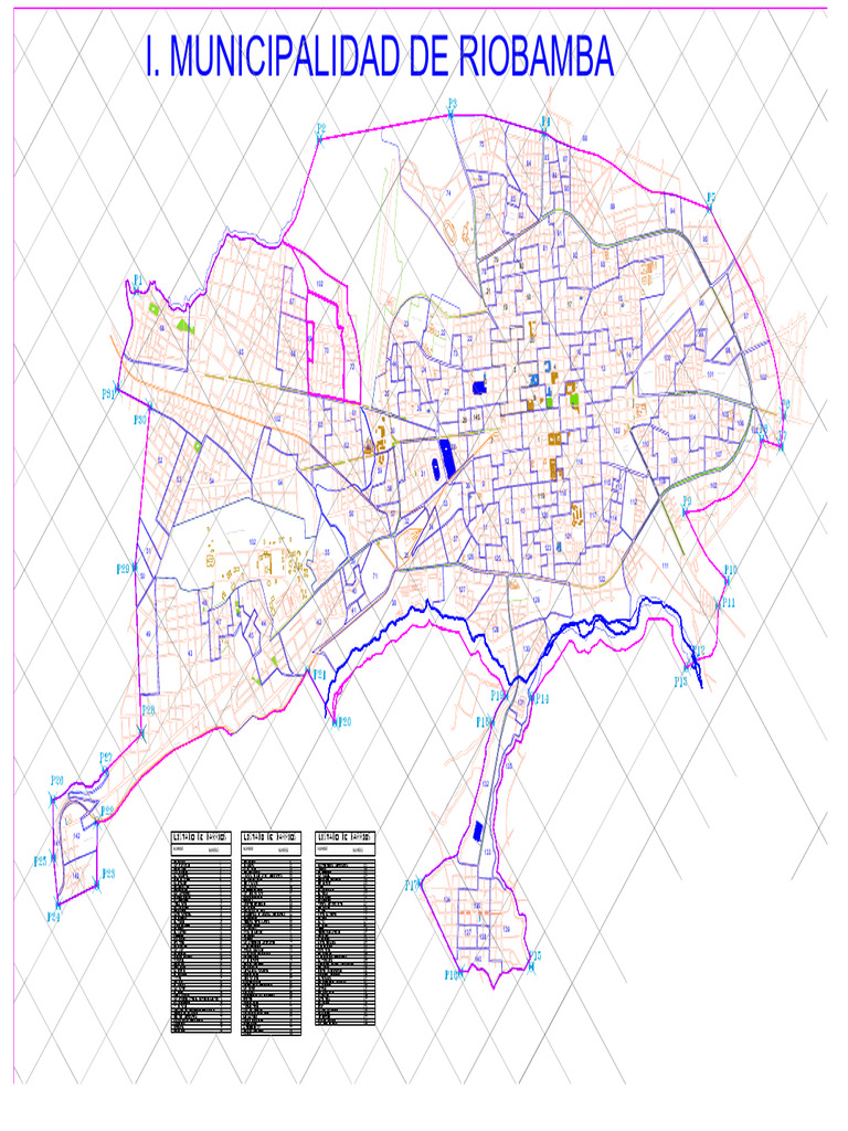 Riobamba Con Calles1-Model | PDF