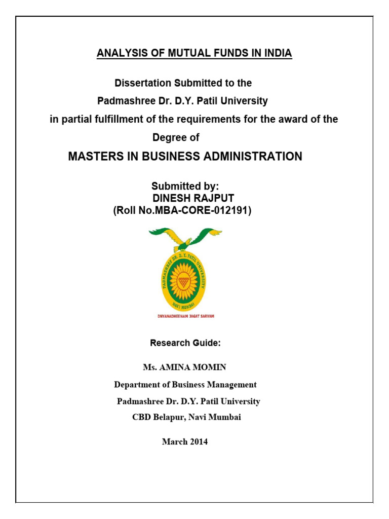 Dinesh Rajput | PDF | Investment Fund | Investing