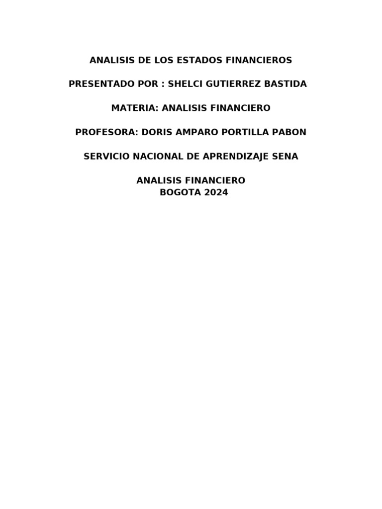 Analisis Vertical Shell | PDF | Economias | Negocios económicos