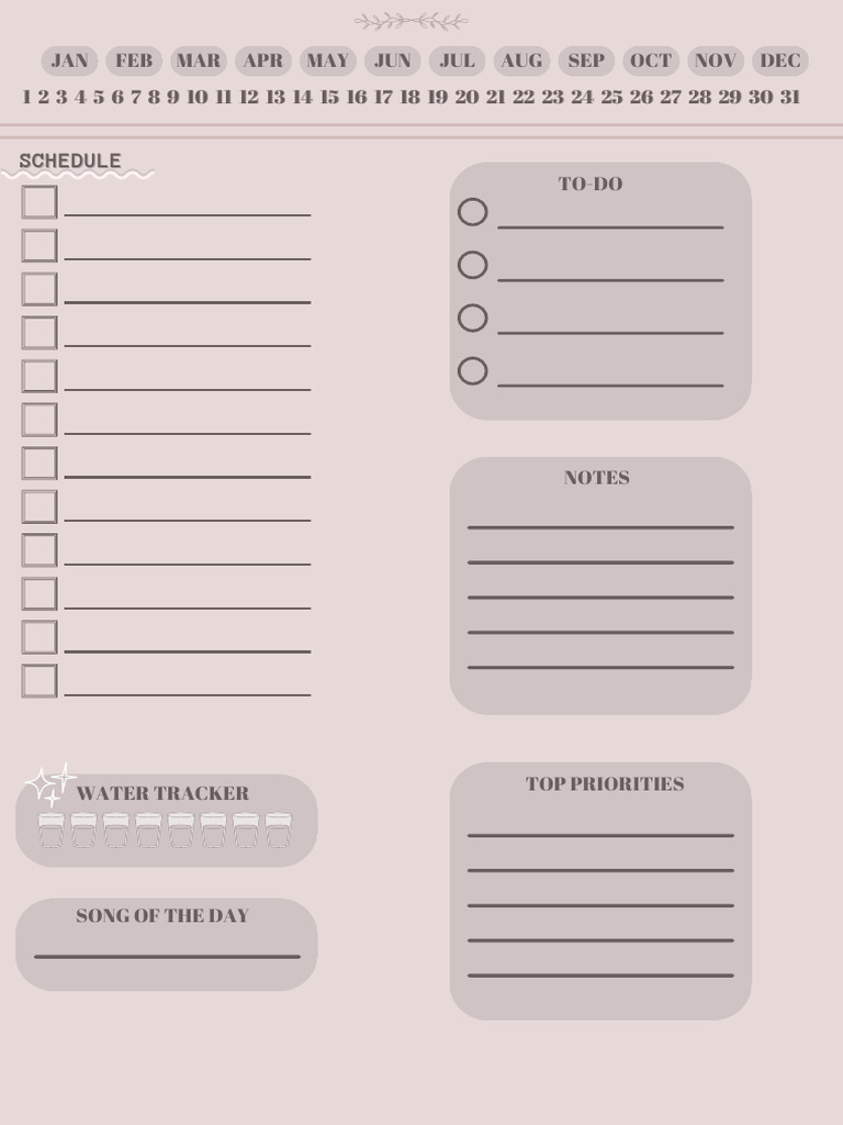 Digital Planner | PDF