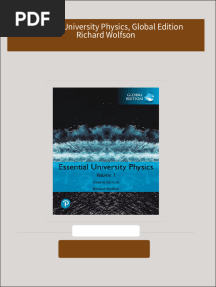 Essential University Physics, Global Edition Richard Wolfson All Chapters Instant Download