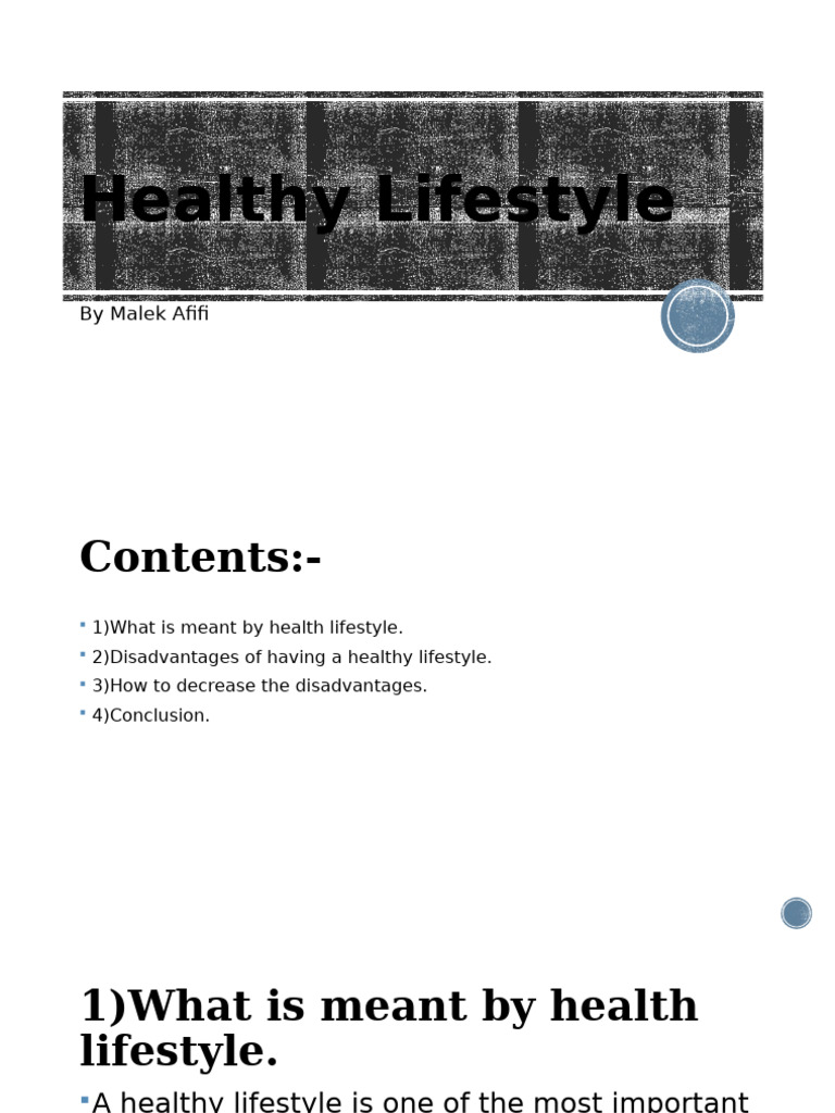 Understanding Healthy Lifestyles | PDF