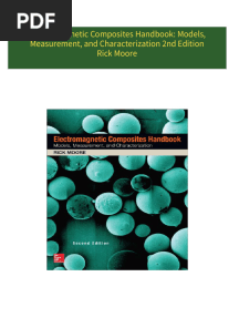 Electromagnetic Composites Handbook: Models, Measurement, and Characterization 2nd Edition Rick Moore 2024 scribd download