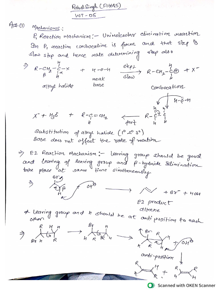 Rahul Singh (F16685) - Sunjective Test - 05. | PDF