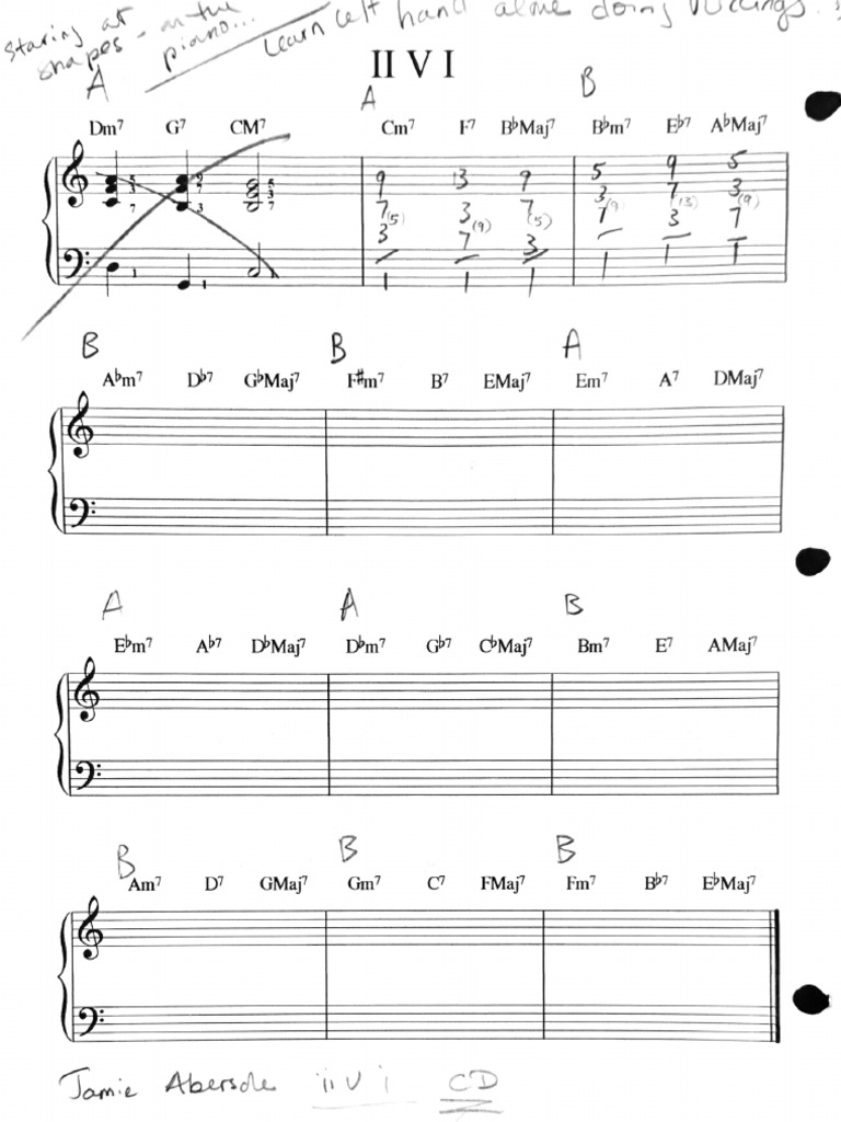 LH Voicings | PDF