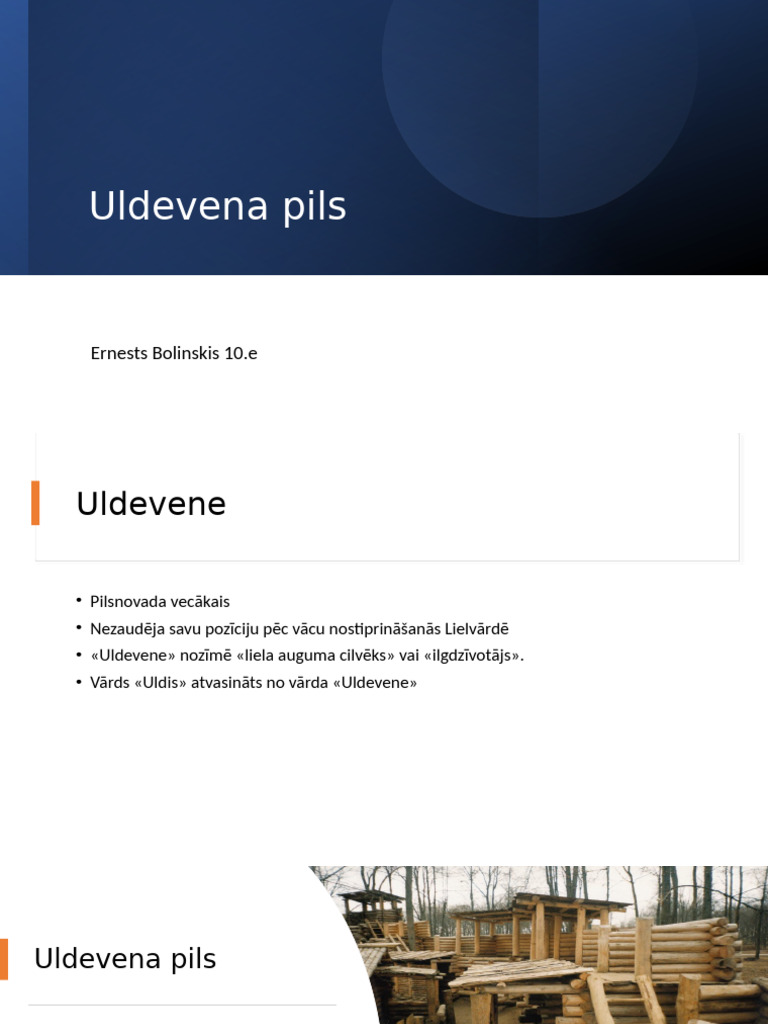 Uldevena Pils | PDF