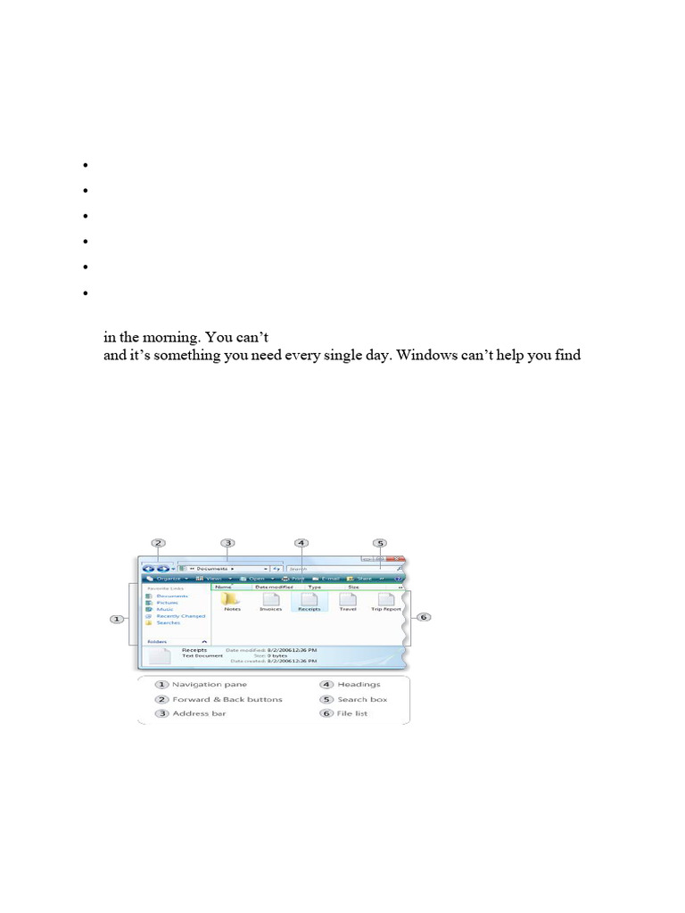 Finding Files in Windows Vista Guide | PDF | Computer File | Filename