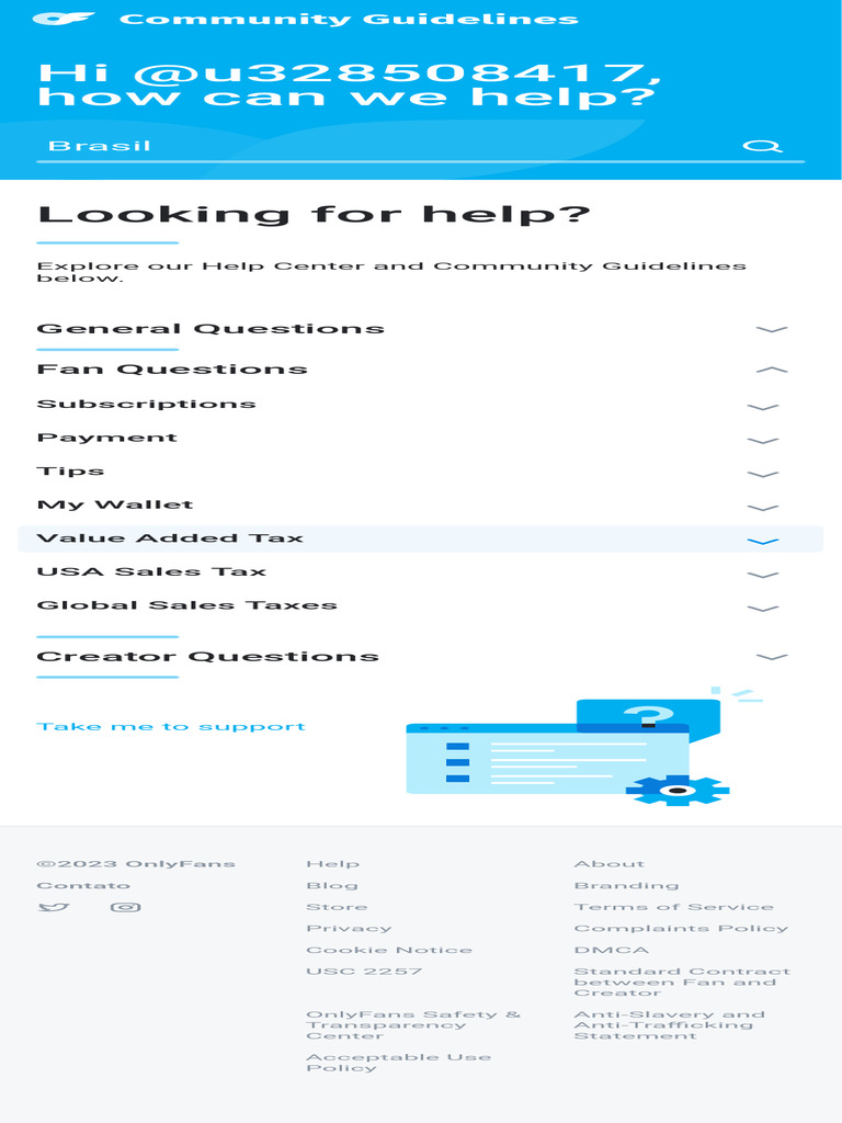 Looking for Help — OnlyFans Community Guidelines | PDF