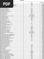 Price Lee Korea New Update 2012 P