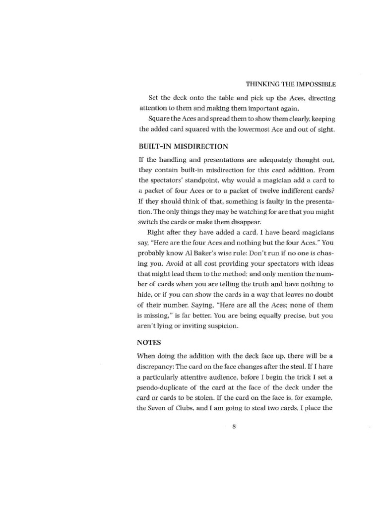 Ramon Rioboo Thinking The Impossible PDF Free (021 030) | PDF | Playing ...