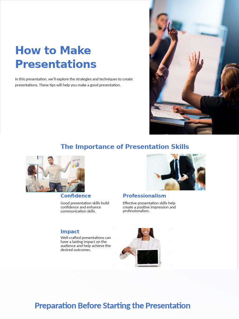 Effective Presentation Techniques Guide | PDF | Cognitive Science ...