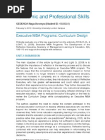Download Basic Evaluation of Executive MBA Programs Curriculum Design by DreamMBA SN80552087 doc pdf