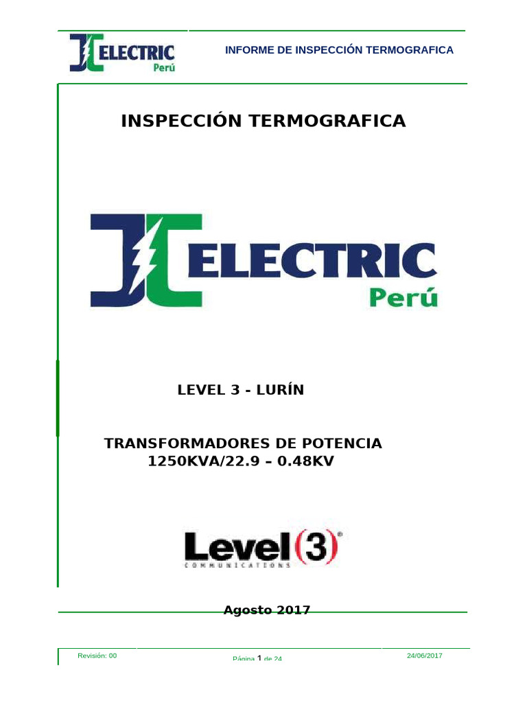 Informe de Termografia LEVEL 3 | PDF | Infrarrojo | Olas